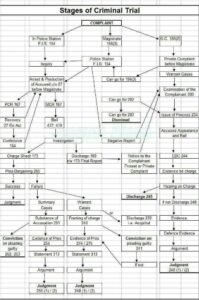 Criminal Trial Flow Chart